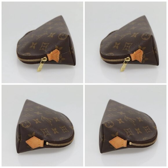 LOUIS VUITTON Monogram Pochette Cosmetic PM Pouch M43998 LV Auth 141674 - Picture 16 of 16